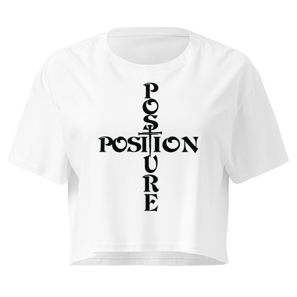 Position & Posture | The Ephesians 2:4–6 Women’s Relaxed Crop
