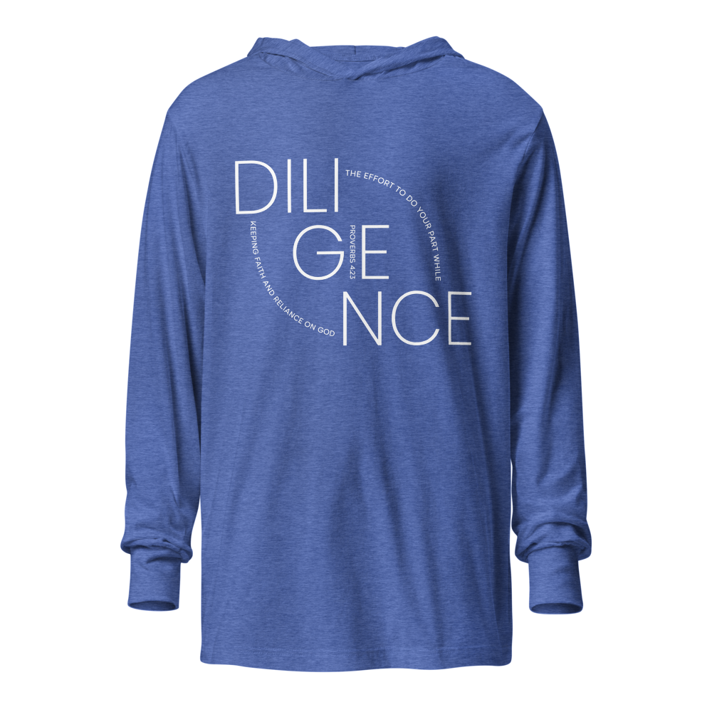 "Source Code" Hooded Long-Sleeve Tee