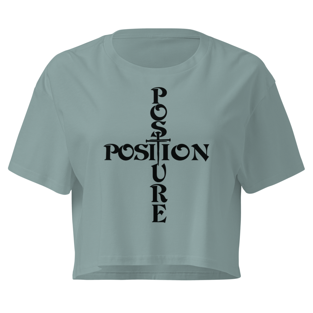 Position & Posture | The Ephesians 2:4–6 Women’s Relaxed Crop