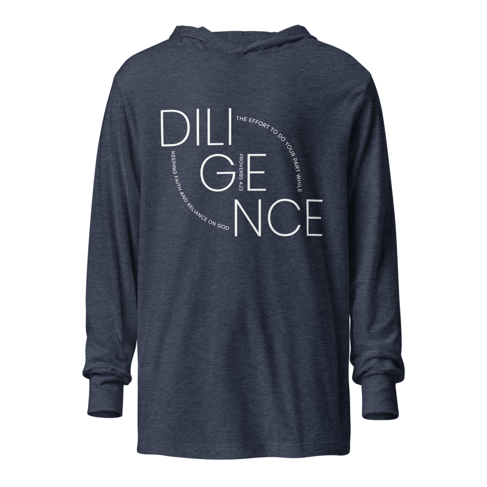 "Source Code" Hooded Long-Sleeve Tee