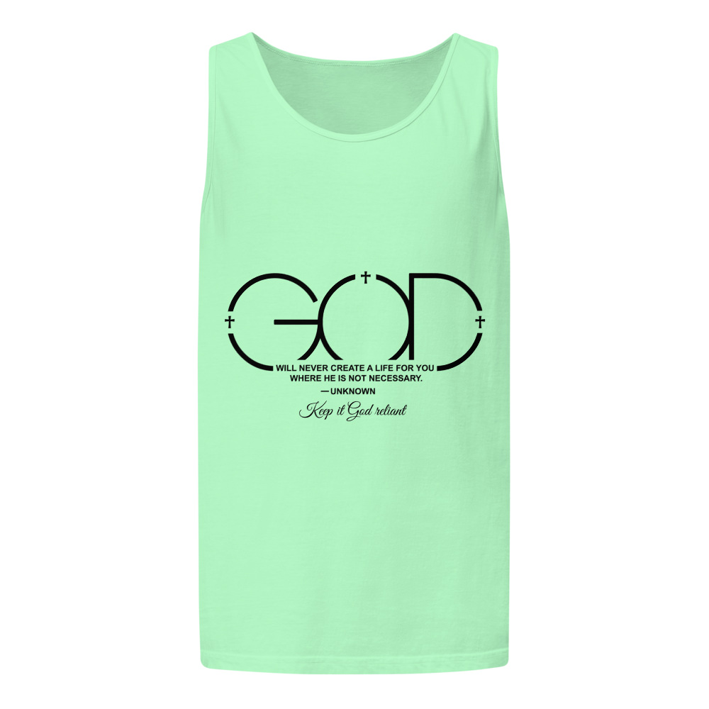 The "Divine Future" Garment-Dyed Tank