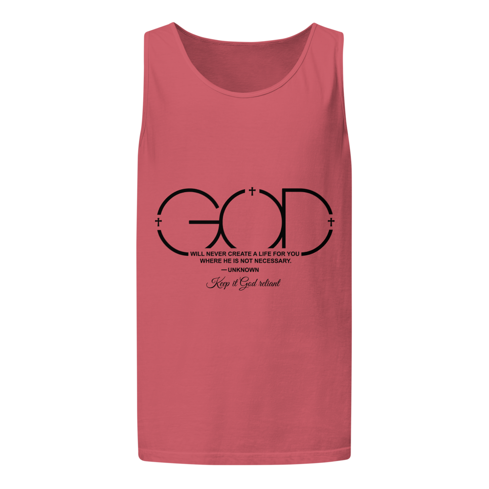 The "Divine Future" Garment-Dyed Tank