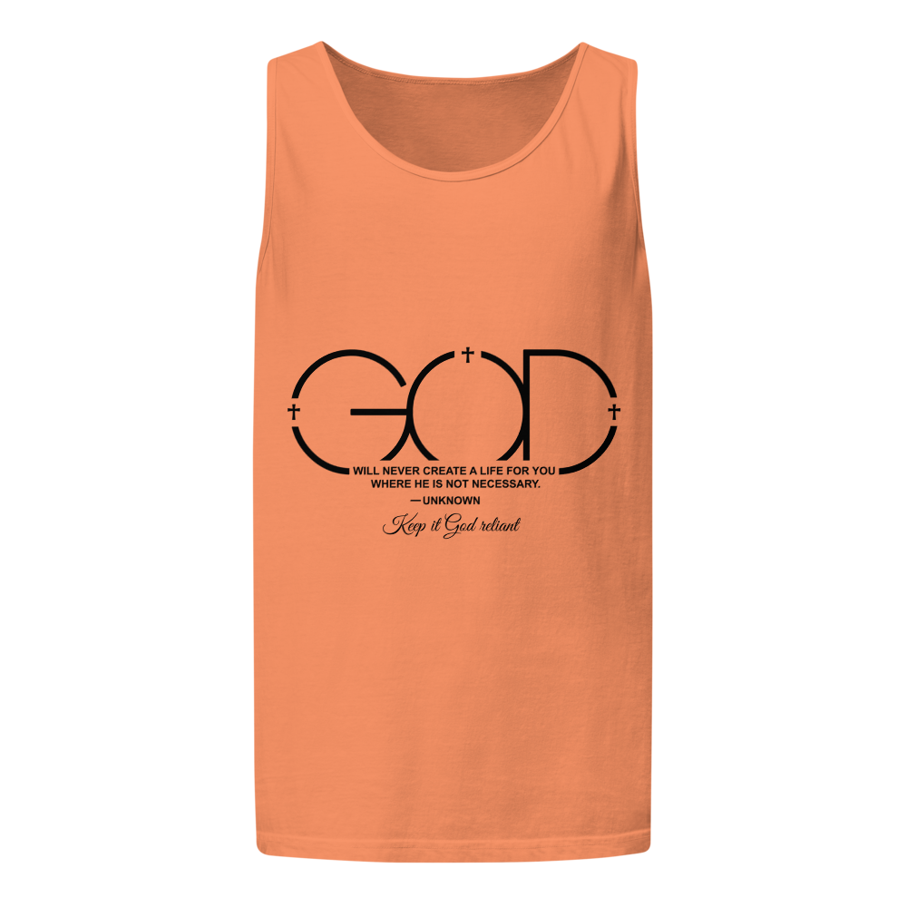 The "Divine Future" Garment-Dyed Tank