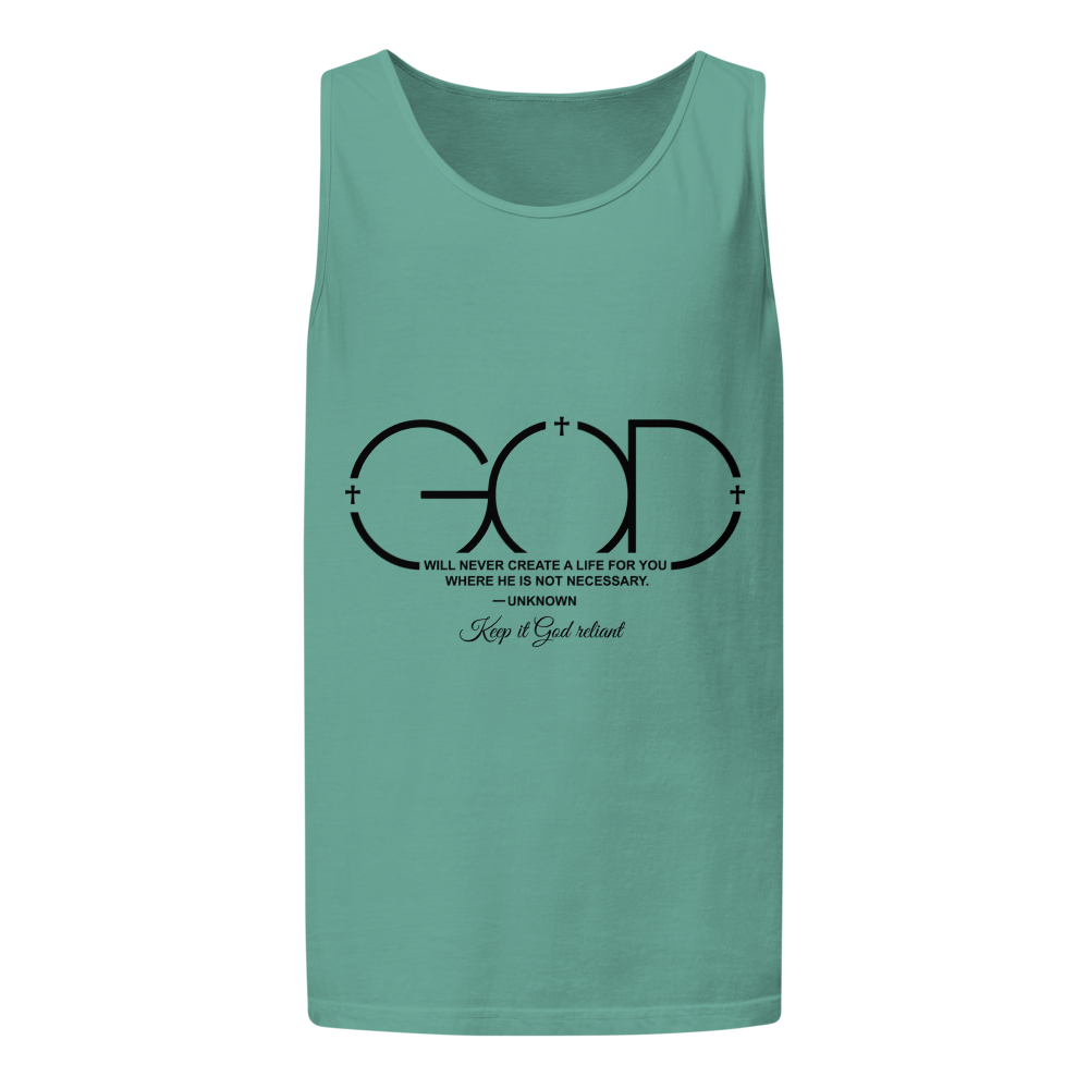 The "Divine Future" Garment-Dyed Tank
