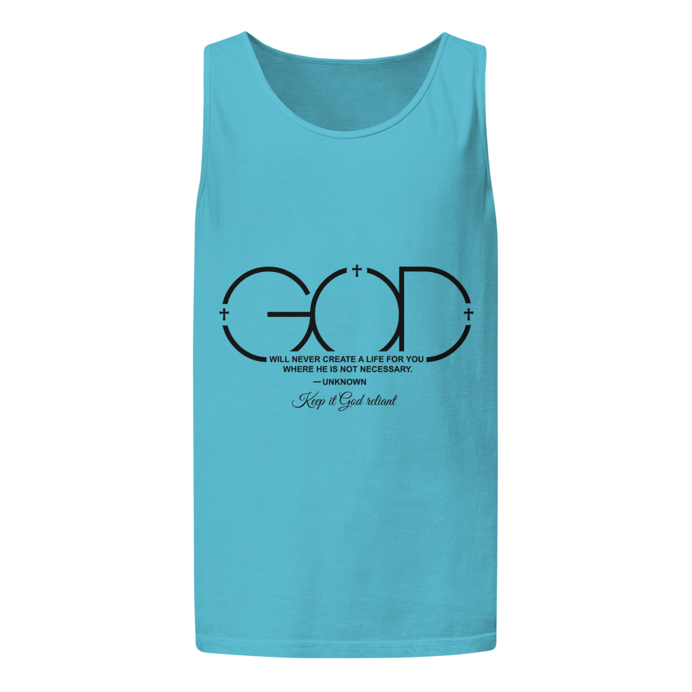 The "Divine Future" Garment-Dyed Tank