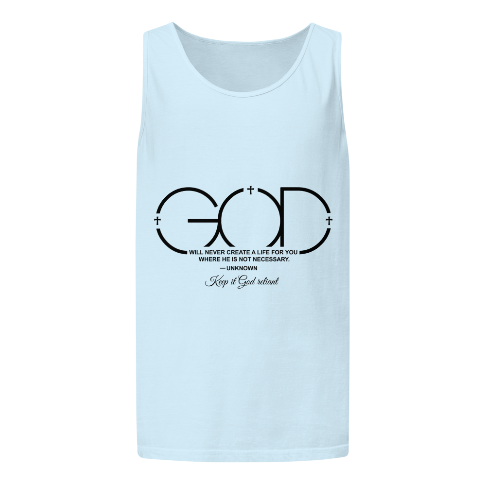 The "Divine Future" Garment-Dyed Tank