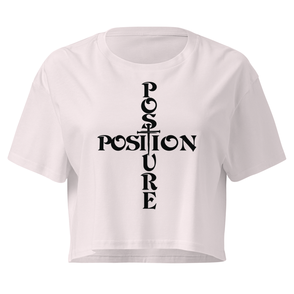 Position & Posture | The Ephesians 2:4–6 Women’s Relaxed Crop