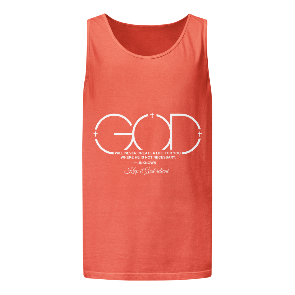 The "Divine Future" Garment-Dyed Tank