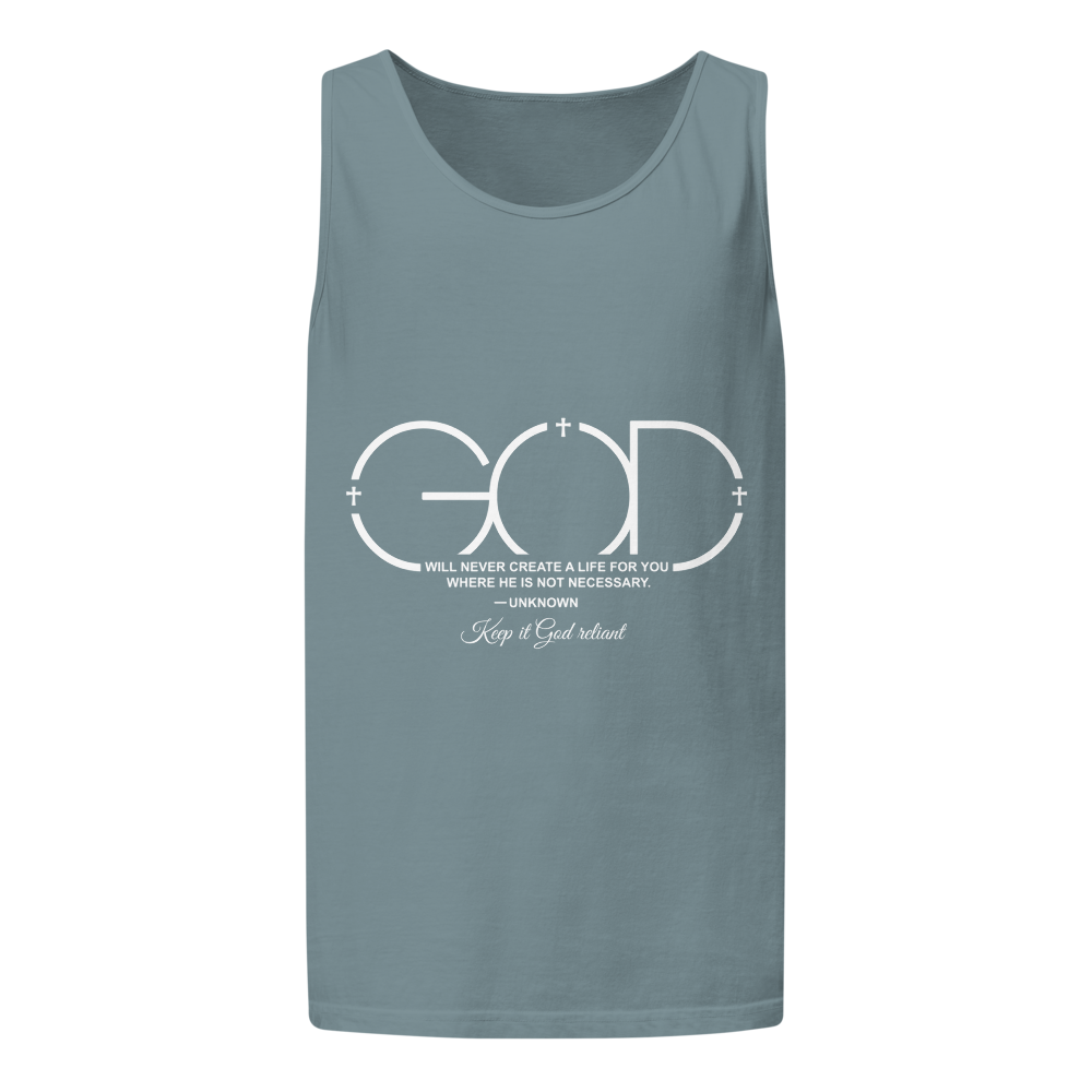 The "Divine Future" Garment-Dyed Tank