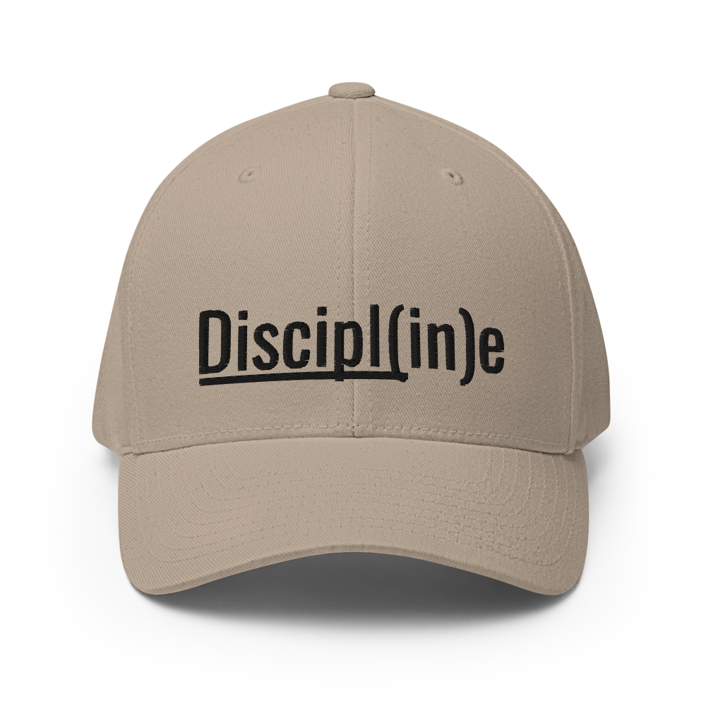 Discipline: The Luke 9:23 Closed-Back Structured Cap