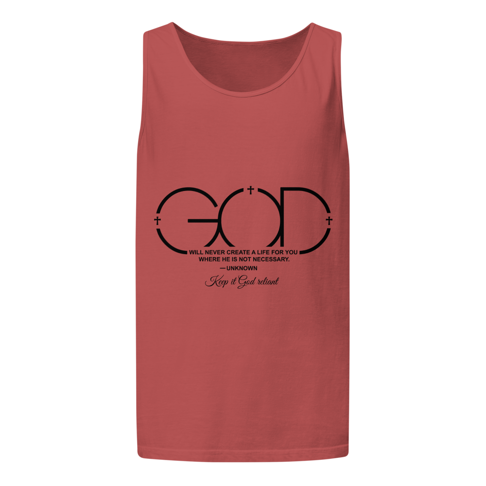 The "Divine Future" Garment-Dyed Tank