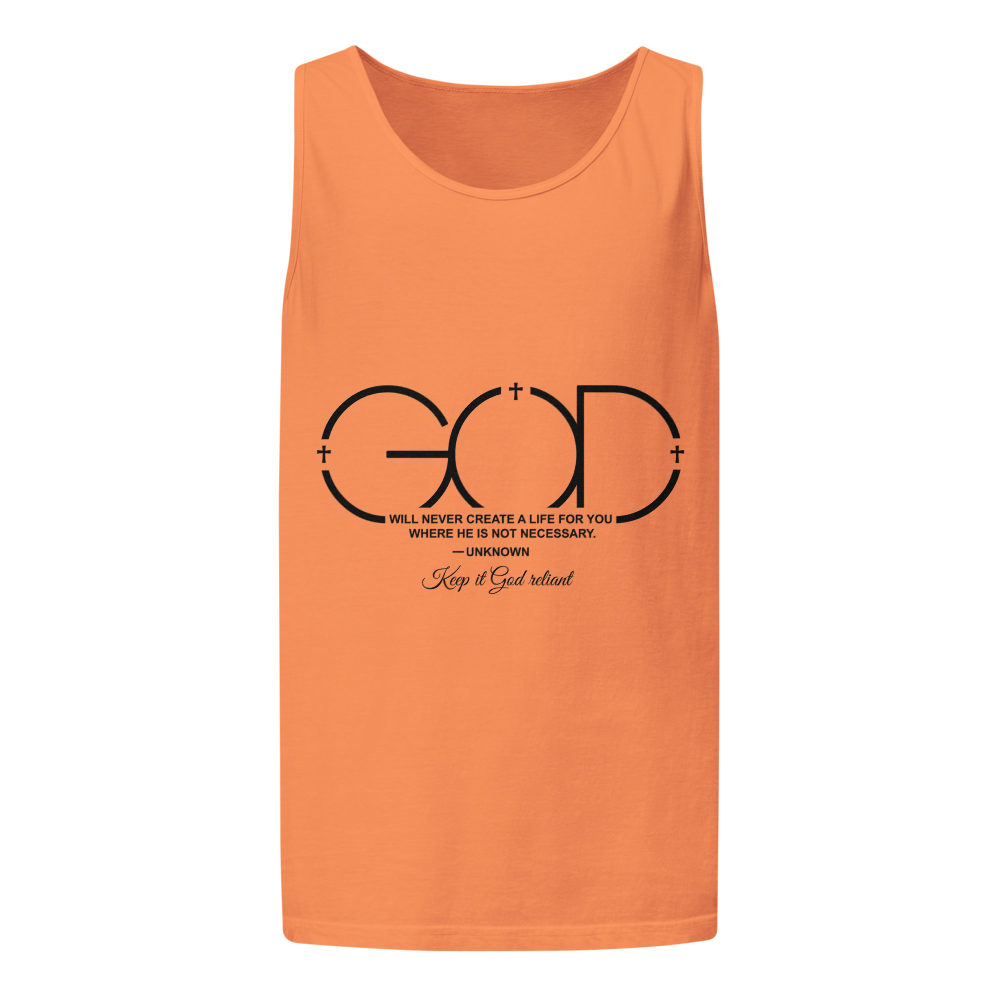 The "Divine Future" Garment-Dyed Tank