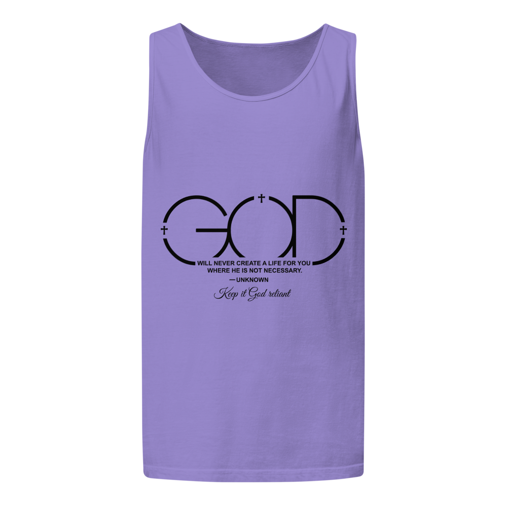 The "Divine Future" Garment-Dyed Tank