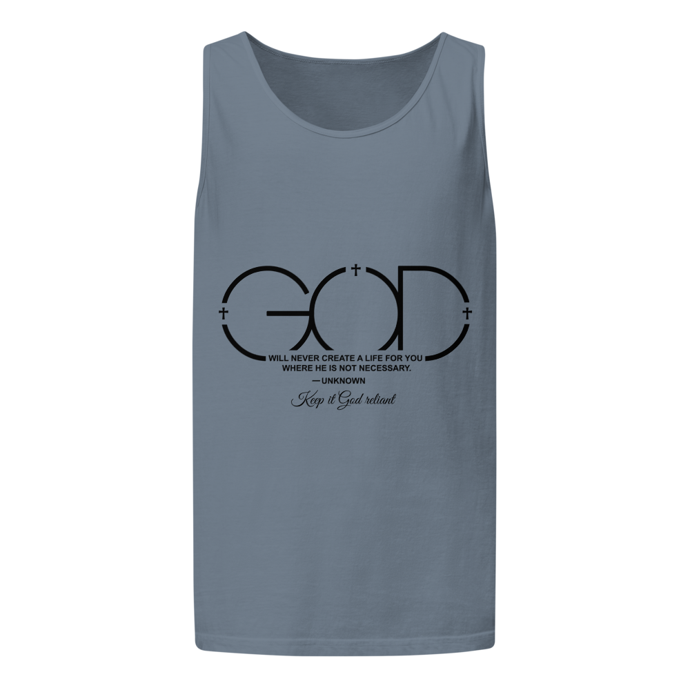 The "Divine Future" Garment-Dyed Tank