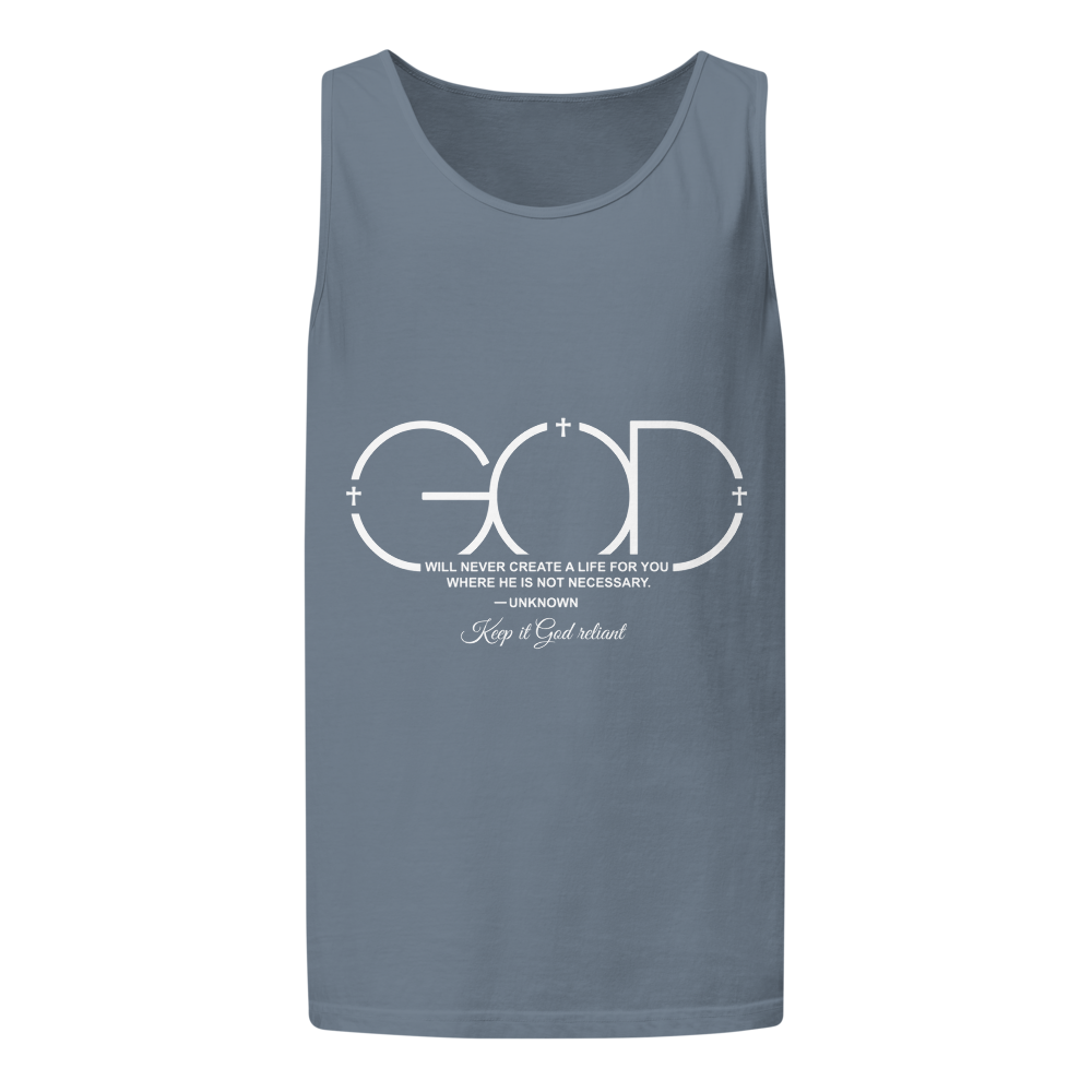 The "Divine Future" Garment-Dyed Tank