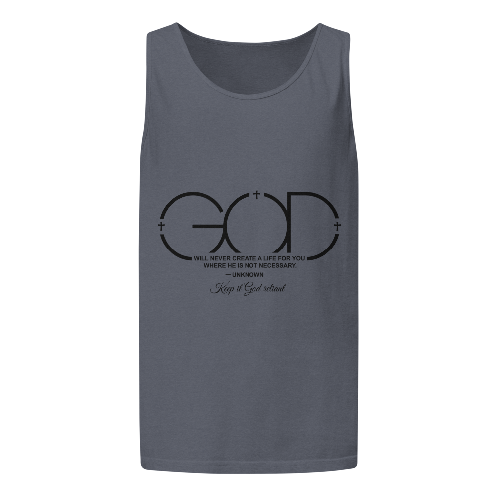 The "Divine Future" Garment-Dyed Tank