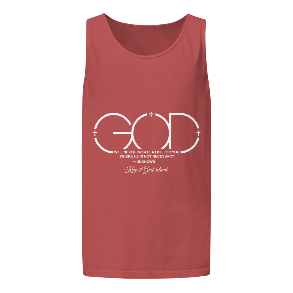 The "Divine Future" Garment-Dyed Tank