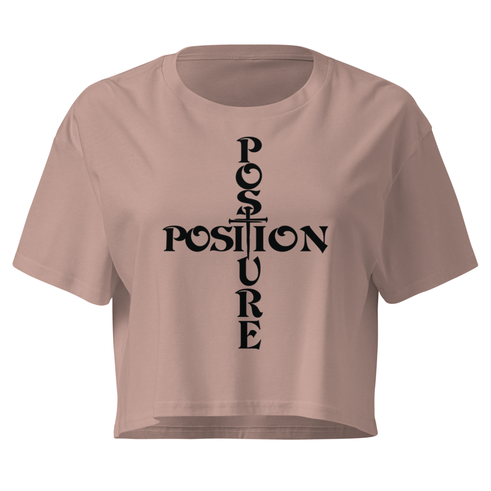 Position & Posture | The Ephesians 2:4–6 Women’s Relaxed Crop