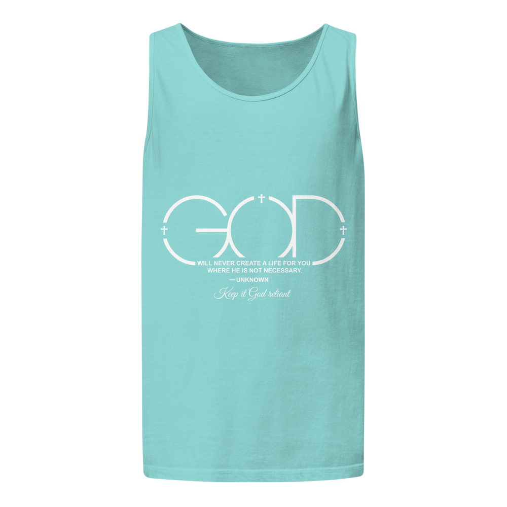 The "Divine Future" Garment-Dyed Tank