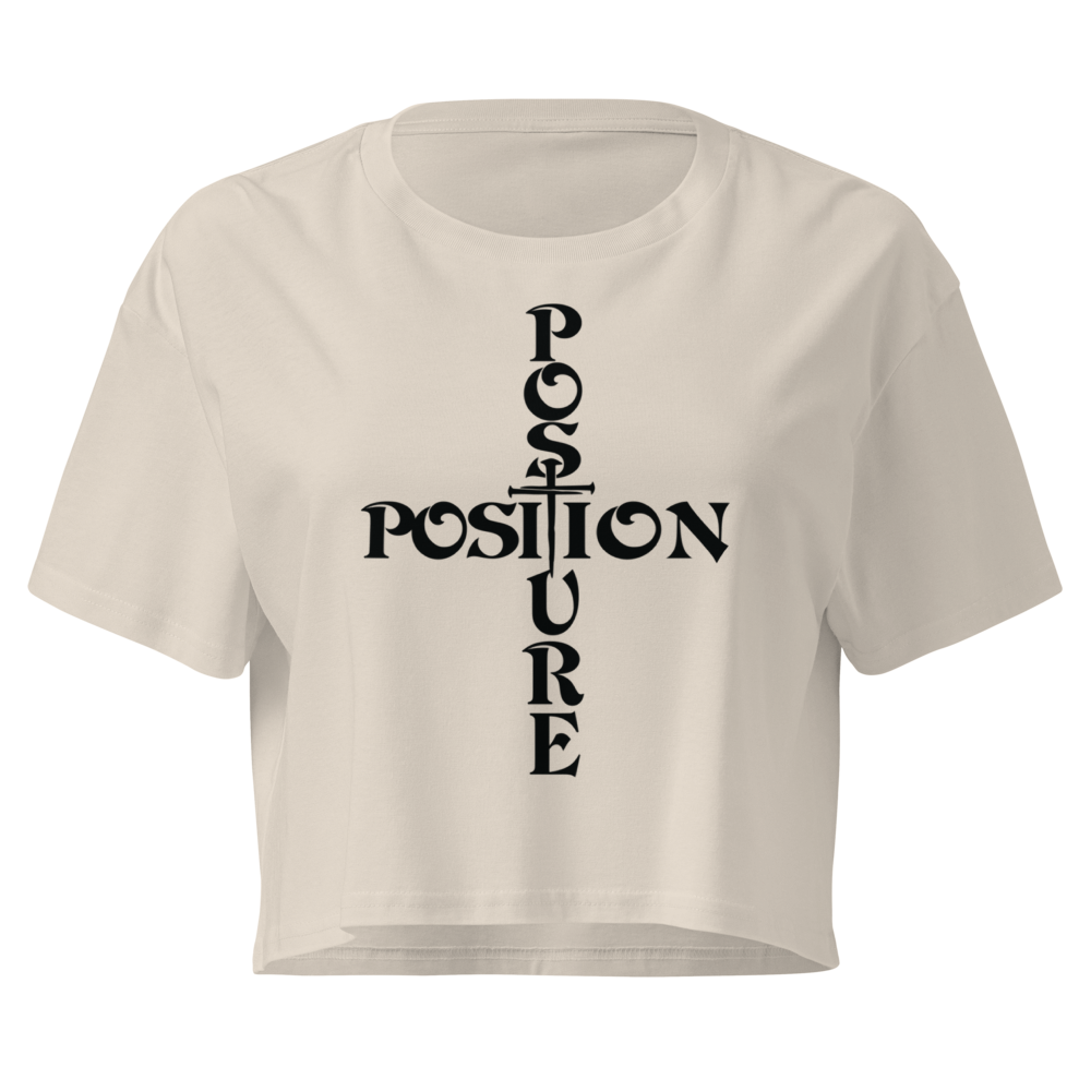 Position & Posture | The Ephesians 2:4–6 Women’s Relaxed Crop