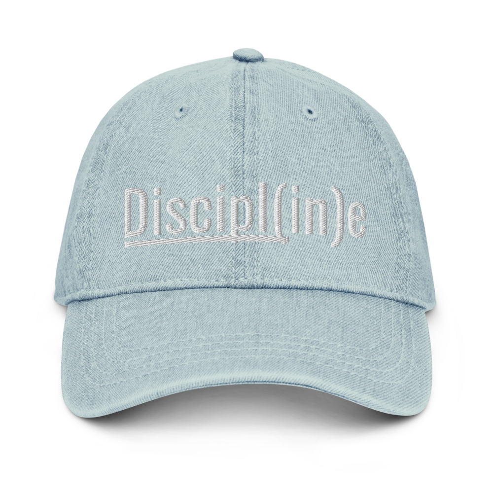 Discipline: The Luke 9:23 Denim Hat