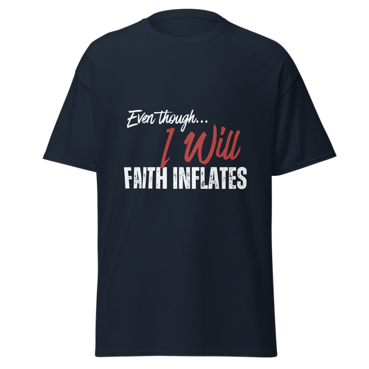 Even Though I Will: Classic Unisex Scripture Tee
