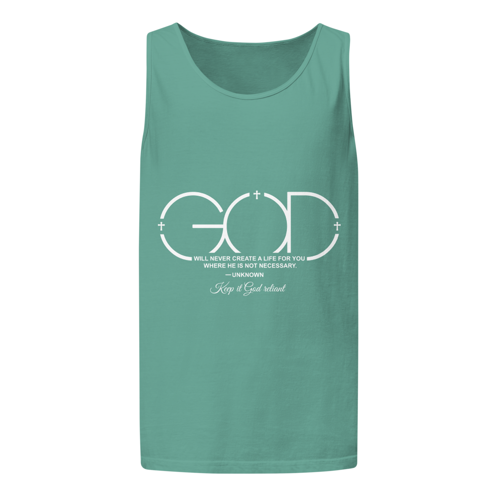 The "Divine Future" Garment-Dyed Tank
