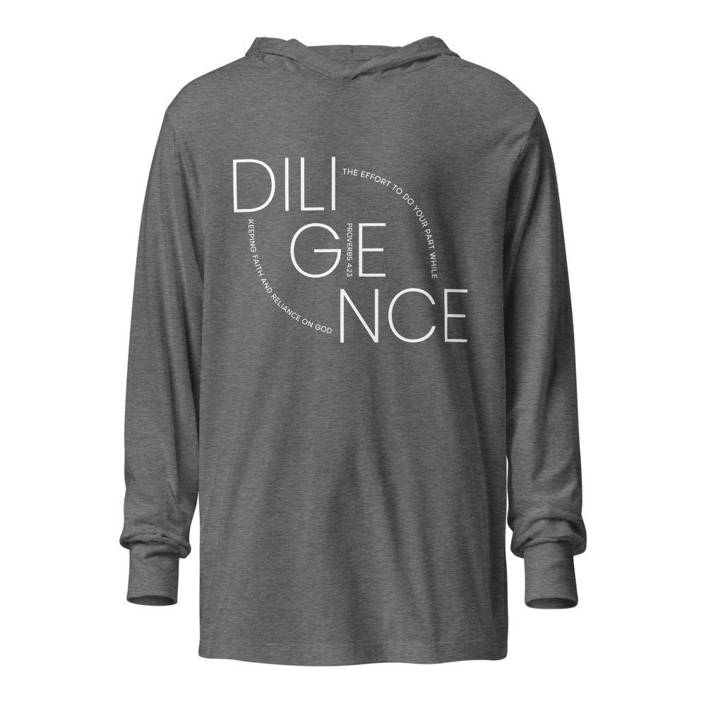 "Source Code" Hooded Long-Sleeve Tee