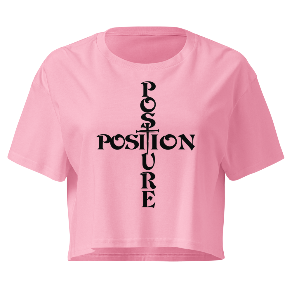 Position & Posture | The Ephesians 2:4–6 Women’s Relaxed Crop
