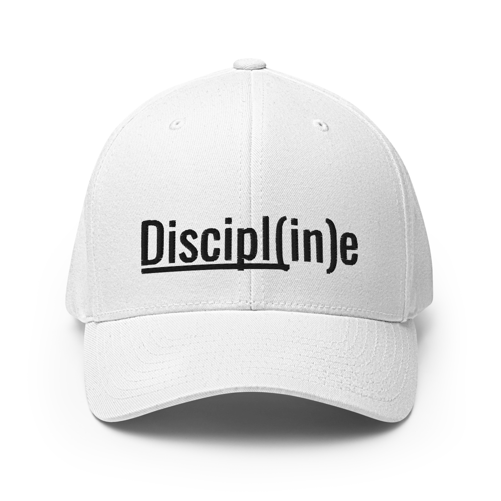 Discipline: The Luke 9:23 Closed-Back Structured Cap