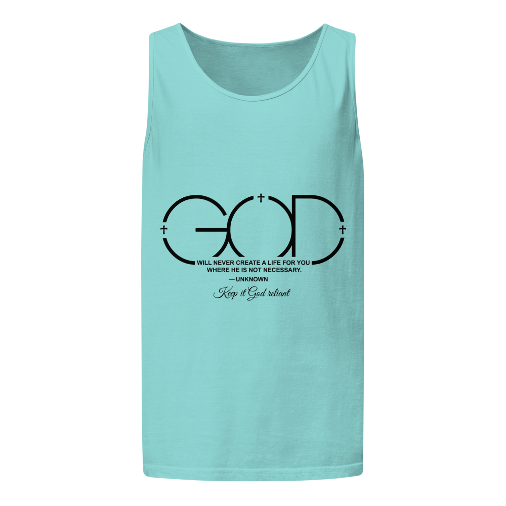 The "Divine Future" Garment-Dyed Tank