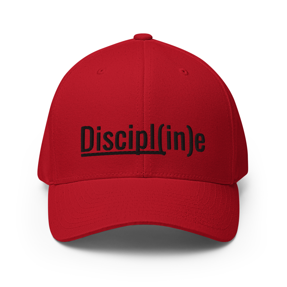 Discipline: The Luke 9:23 Closed-Back Structured Cap