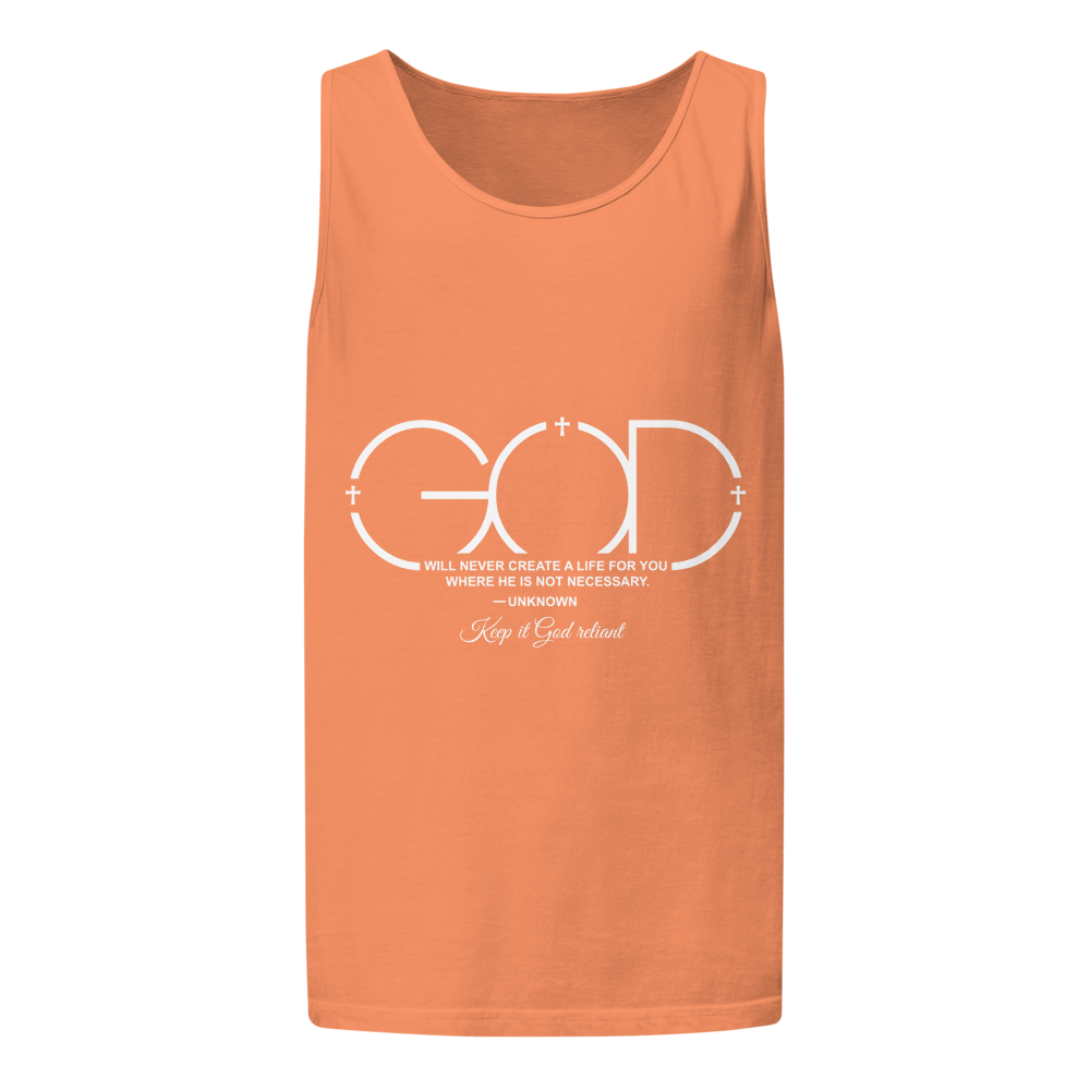 The "Divine Future" Garment-Dyed Tank