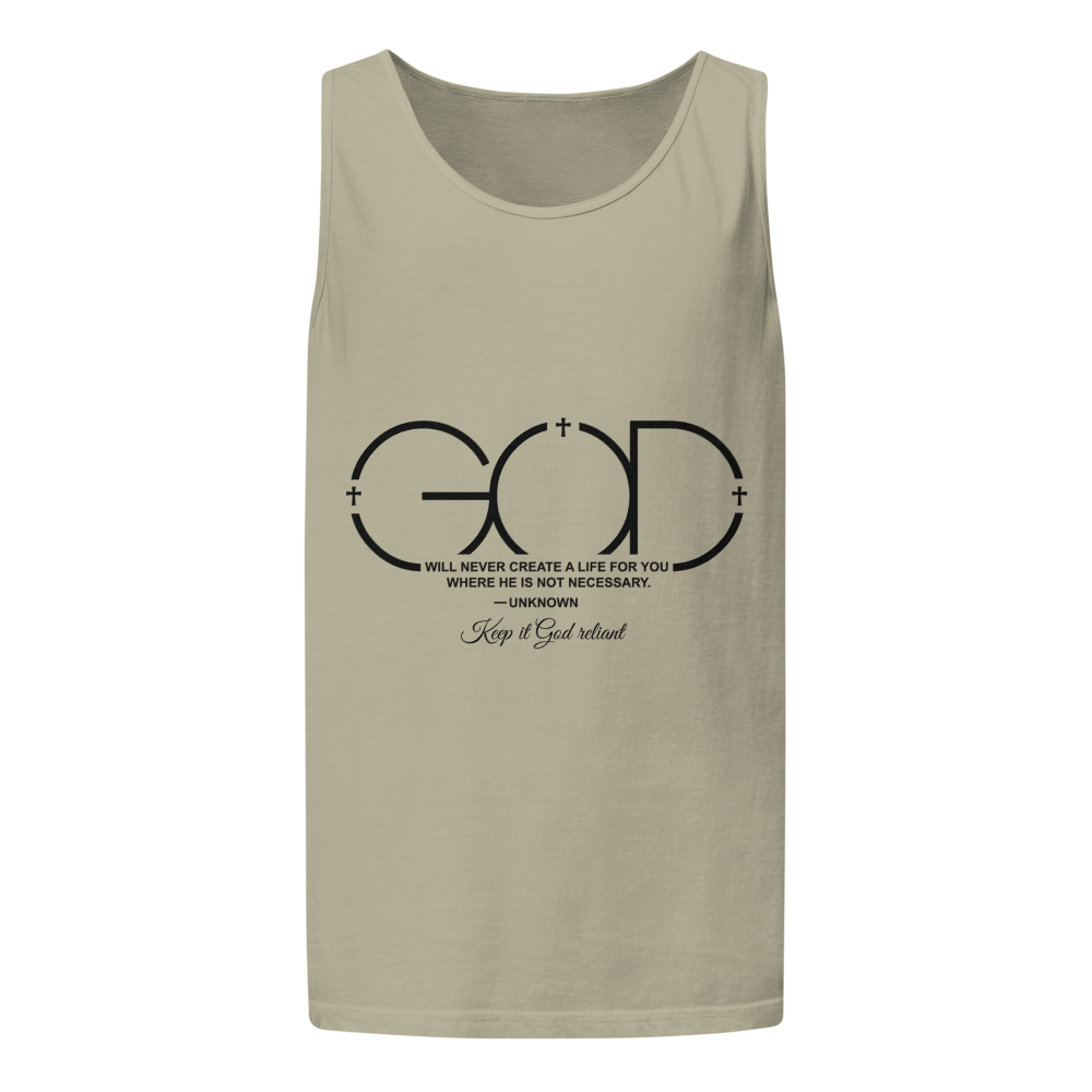 The "Divine Future" Garment-Dyed Tank