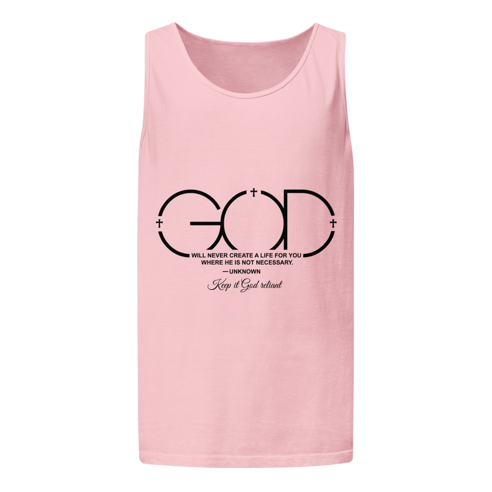 The "Divine Future" Garment-Dyed Tank