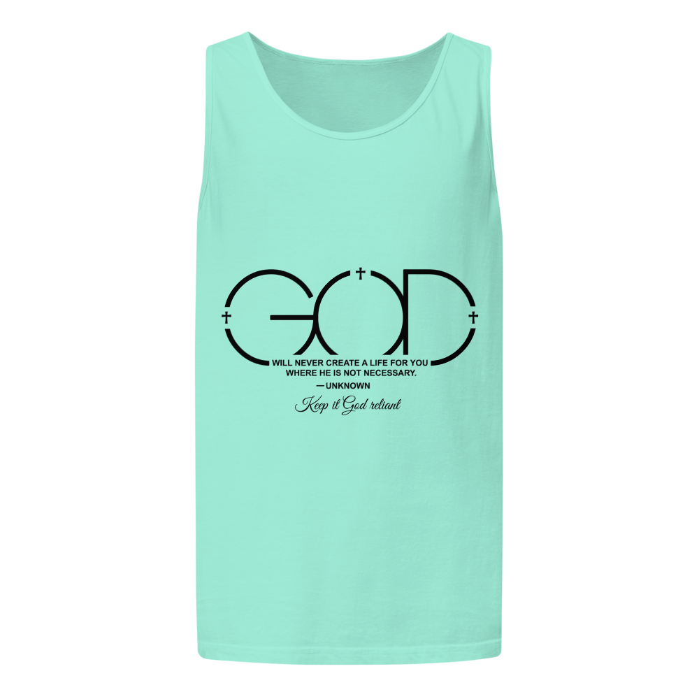 The "Divine Future" Garment-Dyed Tank