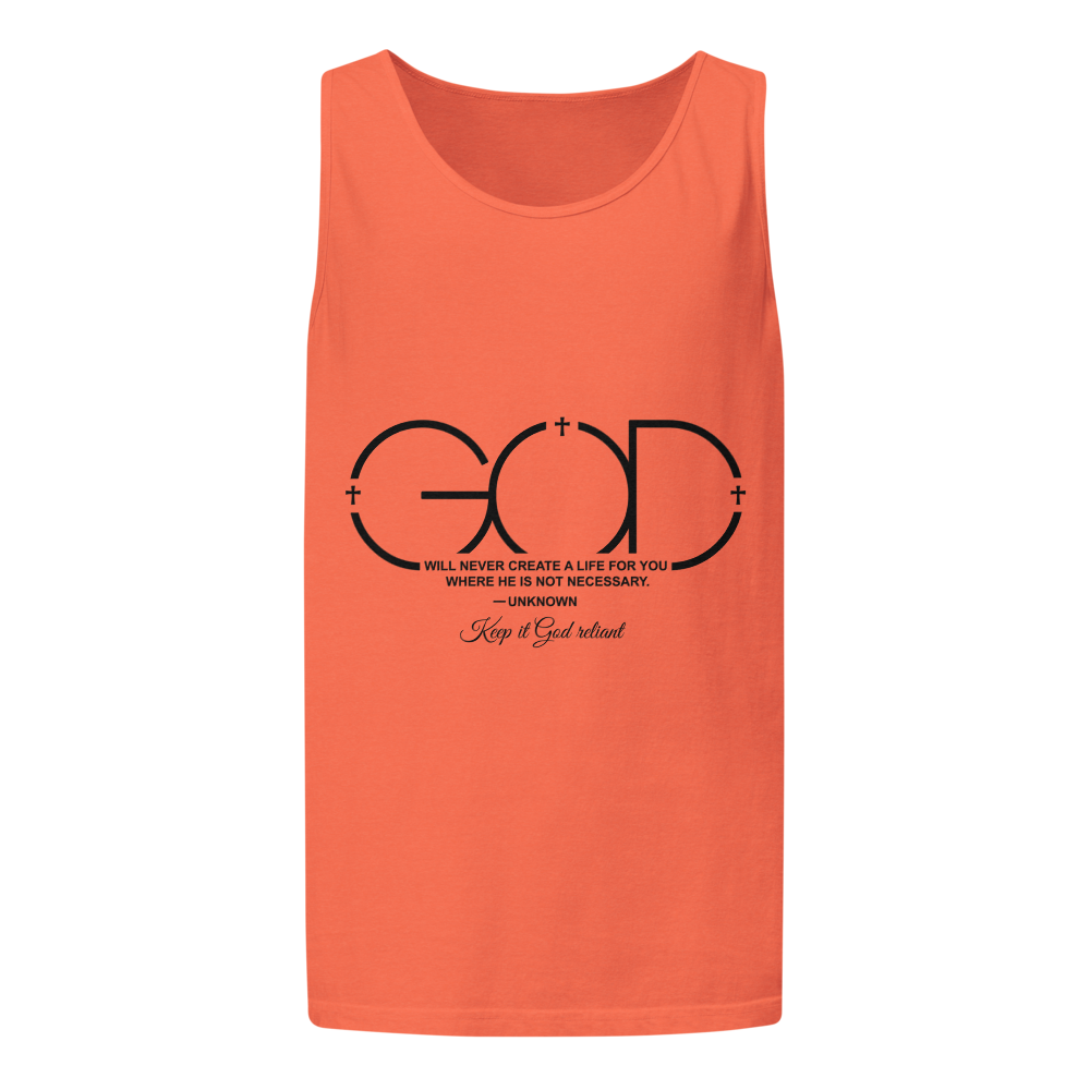 The "Divine Future" Garment-Dyed Tank