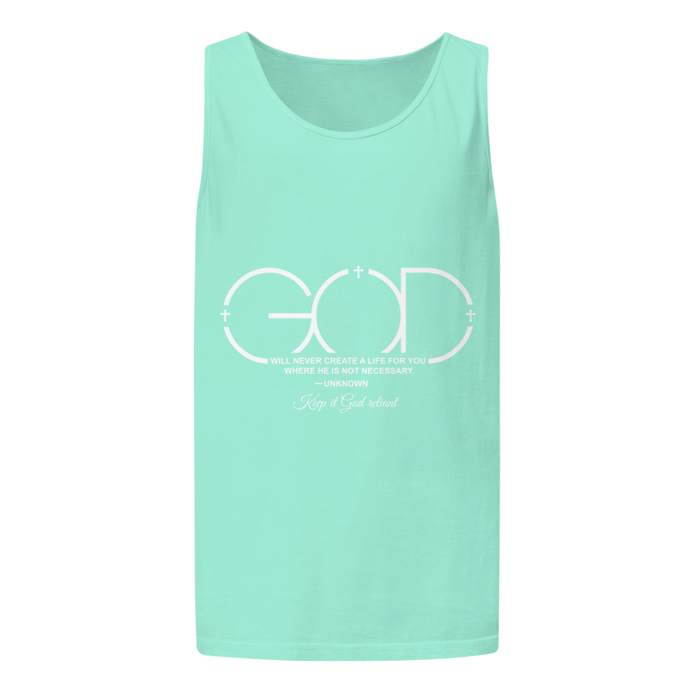 The "Divine Future" Garment-Dyed Tank