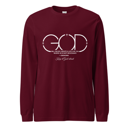 Unisex Long Sleeve Tee | Bella + Canvas 3501