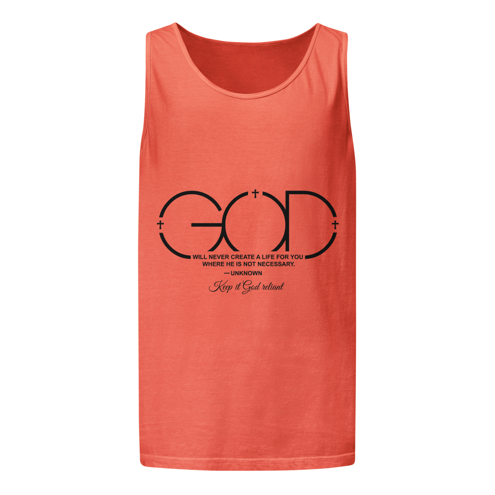 The "Divine Future" Garment-Dyed Tank