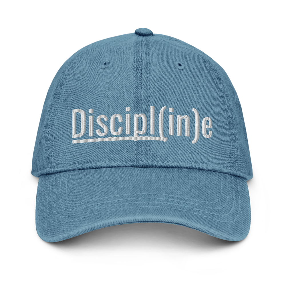 Discipline: The Luke 9:23 Denim Hat
