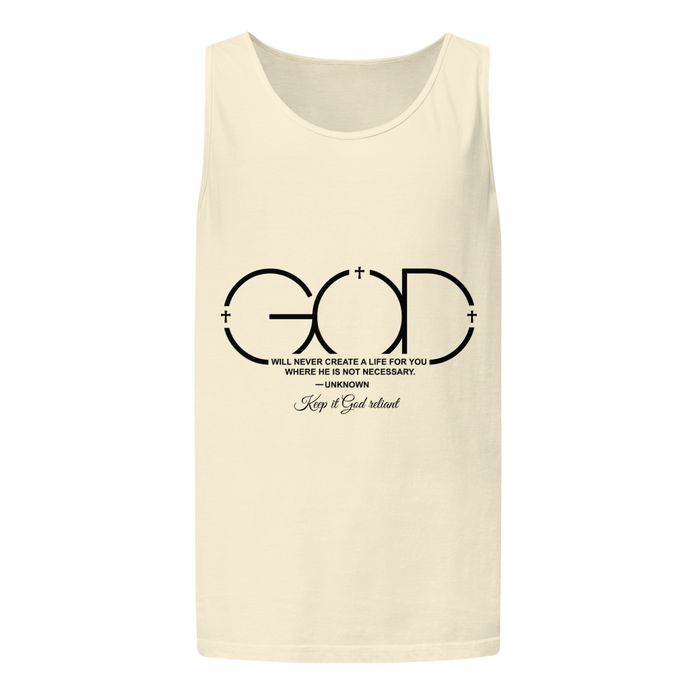 The "Divine Future" Garment-Dyed Tank