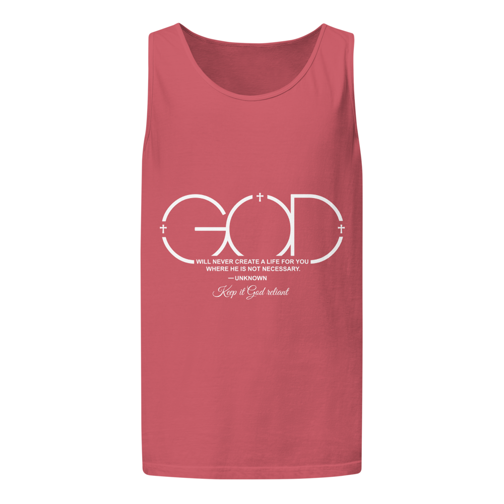 The "Divine Future" Garment-Dyed Tank