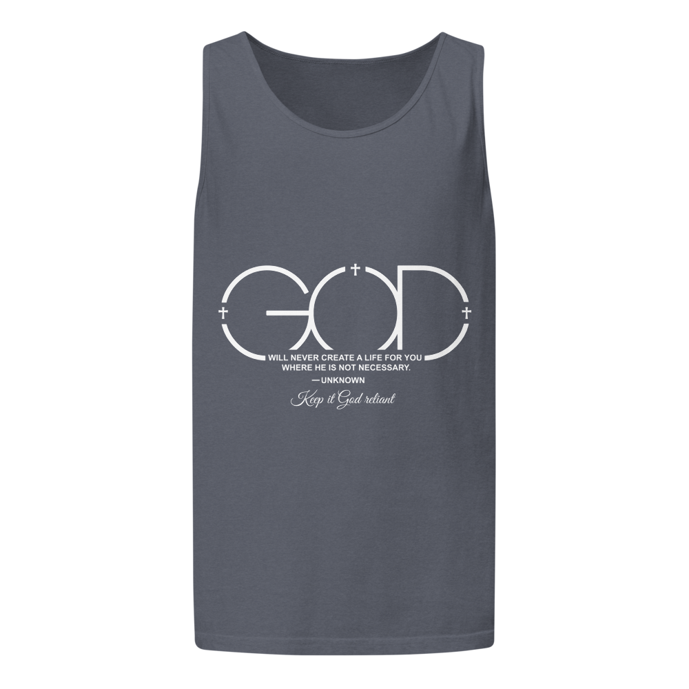 The "Divine Future" Garment-Dyed Tank