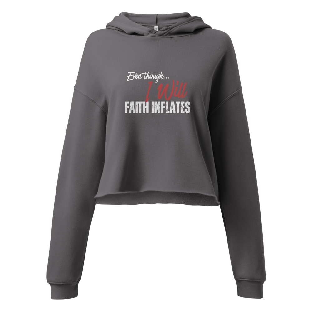 Faith Inflates Cropped Hoodie