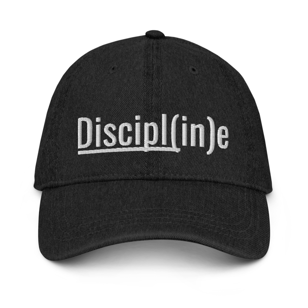 Discipline: The Luke 9:23 Denim Hat