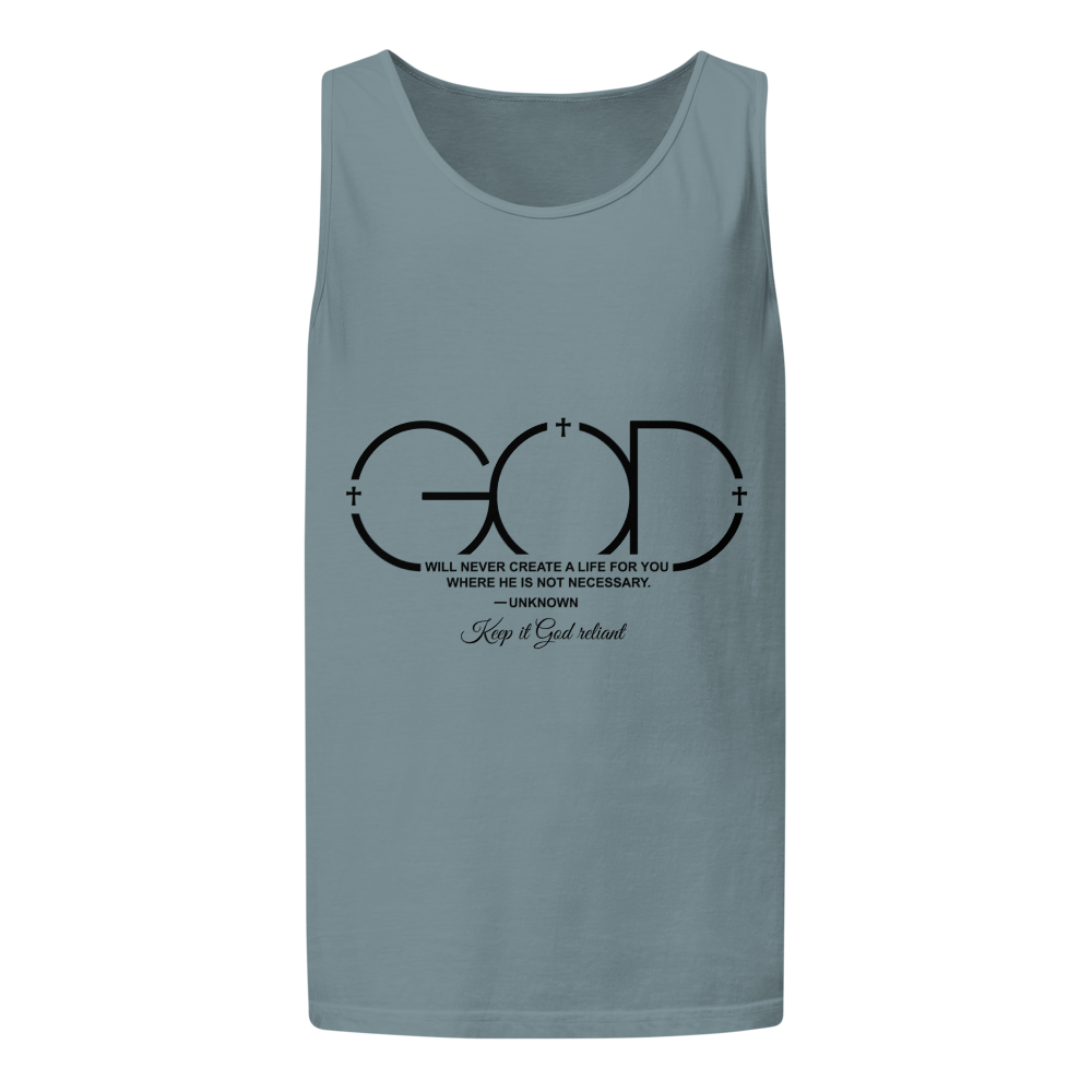 The "Divine Future" Garment-Dyed Tank