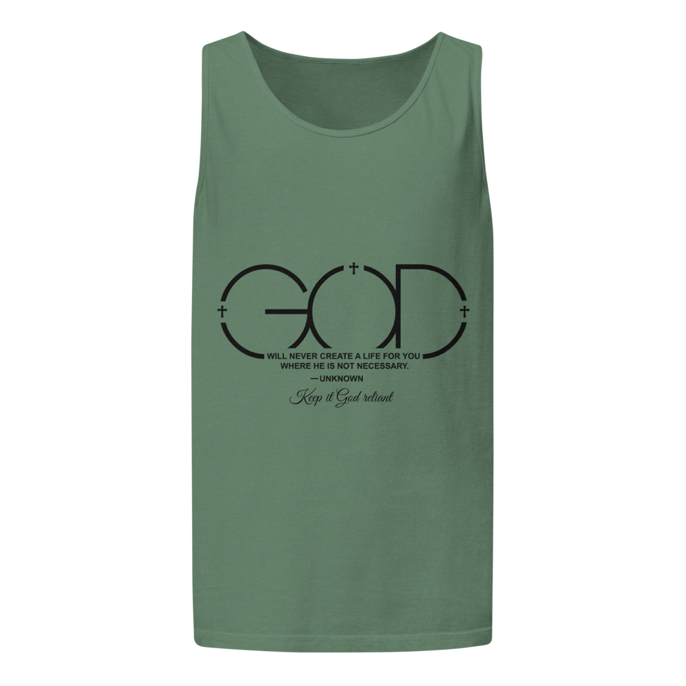 The "Divine Future" Garment-Dyed Tank