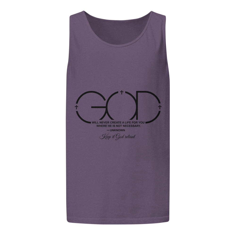 The "Divine Future" Garment-Dyed Tank