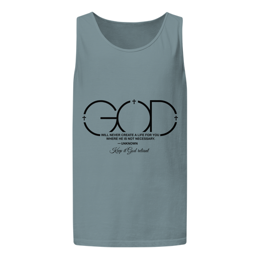 The "Divine Future" Garment-Dyed Tank